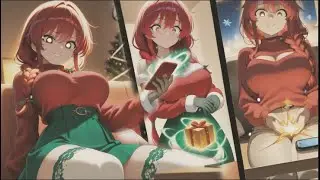 Christmas Magic Transformation | Boy to Girl TG TF Anime Story