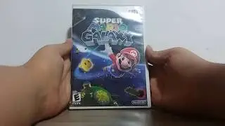 Super Mario Galaxy (Unboxing Wii)