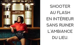 How to keep the atmosphere of a place when shooting with flash?
