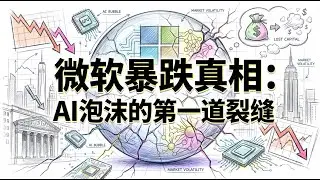 微软暴跌真相 | 揭秘华尔街Gamma暗杀局 | AI泡沫的第一道裂缝