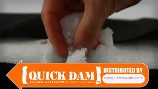 Quick Dam Flood Defence - Sandless Sandbags