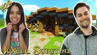 GIGANTISCHE STAL BOUWEN VOOR OREO EN PEPER! - JUNGLE SURVIVAL #29