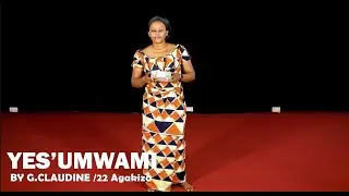 YESU MWAMI NI WE UTUBAZA by Giramahoro Claudine//22 mu Gakiza