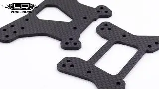 Yeah Racing RC Front & Rear Graphite Damper Mount  Closer Look!