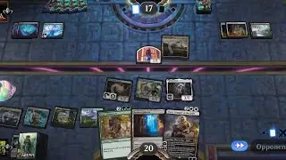Ep792: G/W Mutated Scutes token deck vs white angel deck. Platinum ranked Historic MTGA.