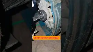 26mm hammer drill machine kaise repair kare | hammer machine bearing | #bearing #shorts #short #yt
