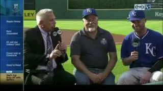 Danny Duffy's dad got pretty into the Royals game