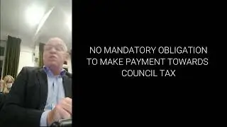 Council tax is unlawful. No obligation challenge. Link in description.