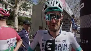 Wout Poels - Interview at the start - Stage 6 - Volta Ciclista a Catalunya 2024