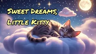 Kitten Lullaby 🌙 Soft Baby Sleep Music | Calm Nighttime Melody