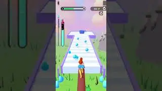 Squirt gun girl : Garden Runner || Level 4 || All levels gameplay walkthrough #shorts