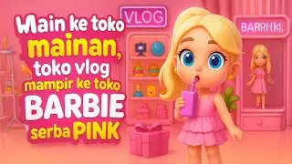 Main ke toko mainan, toko vlog, mampir ke toko Barbie serba PINK - Avatar World