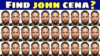 🔎 Find John Cena ? The Rock ? Roman Reigns ? Ultimate WWE Quiz Challenge #quiz #wwe #johncena #viral