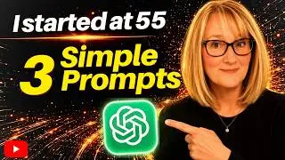 Over 50? Start YouTube with ChatGPT (Titles, Scripts, Ideas)