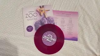 Unboxing: Shakira - Zoo (From Zootopia 2) - O.S.T. [Purple Translucent Glitter Vinyl]