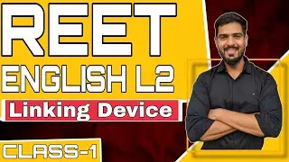 REET ENGLISH | LINKING DEVICE | KEATS CLASSES #reet #rsmssb
