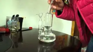 Tornado cyclone Bubbler water smoking pipe