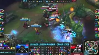 LGD vs TSM Highlights | 10/10/2015 - League Of Legends World ChampionShip 2015