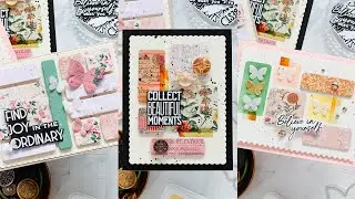3 Cards, 1 Kit: Easy Collaged Cards Featuring Tim Holtz + Simon Says Stamp