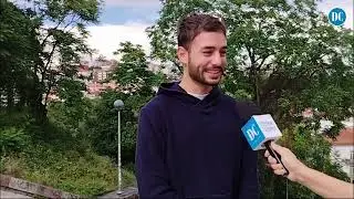 Entrevista com Joel Pedrosa, o jovem que sobrevoou a Torre da Universidade suspenso numa grua