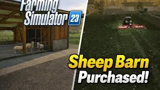 Selling grass and sheep barn purchased |CLAAS Farm | FS 23￼￼