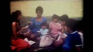 Cine film of Aunty Connie and Family