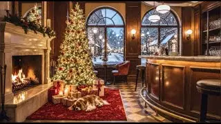 ✨ New Year’s Eve Ambience | Fireplace & Quiet Winter Night