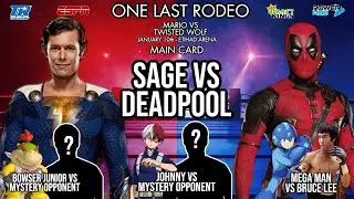 MARIO VS TWISTED WOLF MAIN CARD: JOHNNY VS MYSTERY OPPONENT 