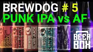 #5 - дегустация Punk IPA и Punk AF от BrewDog