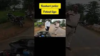 #Bikers of jashpur ll kunkuri police ne pakad liya