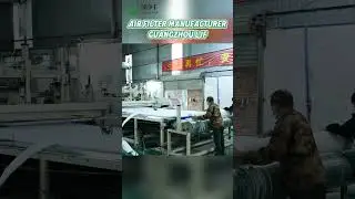 Air filter factory #airfilter #shorts #manufacturing #filtration