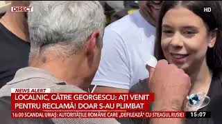Revoltă la Broşteni împotriva lui Călin Georgescu: Faceţi doar propagandă!