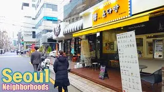 Seoul, Korea - Walking Tour of Neighborhood - 4K - Seocho 3-dong [Seocho-gu 3] 4(3)-17