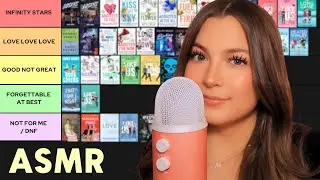 ASMR Tier Ranking Every Book I Read in 2025 📔⭐️ Pure Whispers