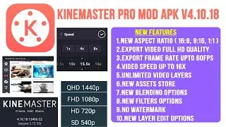 [ 2019 ] || Download New KineMaster Pro Mod APK v4.10.18 || KineMaster Mod Download