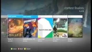 Guide to finding Xbox Live Indie Games on New Xbox dashboard