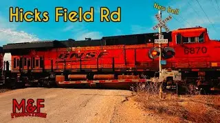 Hicks Field Rd Railroad Crossing | Saginaw TX 