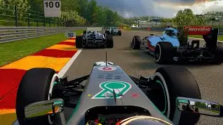 RAIN. CONFUSION & LAST LAP CHARGE - F1 2013 Career Mode: Part 11
