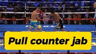 Boxing Lesson. Pull counter jab. Berinchyk vs Navarrete #boxing