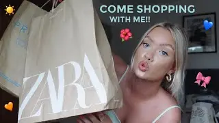 COME SHOPPING WITH ME + haul!! Zara, Primark, H&M | JUNE 2021