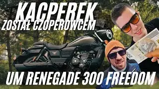 Kacperek został czoperowcem. UM RENEGADE 300 FREEDOM