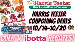 Harris Teeter Couponing Deals 10/14-10/20 : OVER 20 Ibotta Rebates : #HarrisTeeter