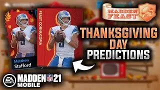 WHAT'S COMING ON THANKSGIVING DAY!? - Madden Mobile 21