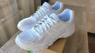 Asics GEL-VENTURE 6 White: Распаковка и Демонстрация