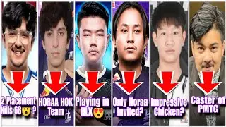 Drs 2 PP Kills 68😮? | Only Horaa Invited? | Rigg in HLX Openly? | ASL Which Player? | PMTG Today?