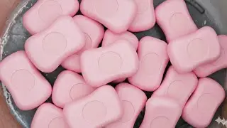 ASMR Soap Cutting Dry Soap Cutting ASMR Satisfying Sound ASMR No Talking Crispy Lovely Vintage Soap
