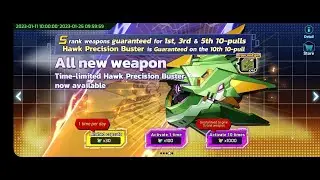 Mega Man X Dive - Hawk Buster (50 Pulls)