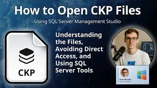 How to Open CKP Files (SQL Server Checkpoint)