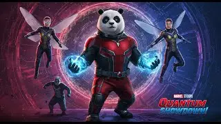 Hero Panda Saves the Quantum Realm  Ant-Man & The Wasp Crossover