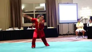 US National Wushu Team Trials 2013 - Jessica Shyy - Compulsory NQ